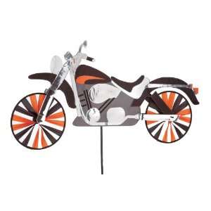  HARLEY STYLE MOTORCYCLE YARD SPINNER Patio, Lawn & Garden
