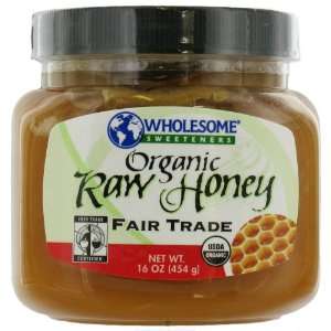   Fair Trade Organic Raw Honey    16 oz