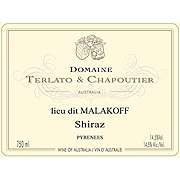 Domaine Terlato & Chapoutier lieu dit Malakoff Shiraz 2006 