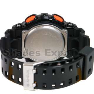 NEW Casio G Shock Watches GD 100HC 1 BLACK ORANGE 79767941772  