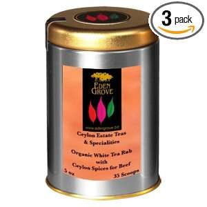 Eden Grove White Tea Spices For Beef, 5 Ounce Tins (Pack of 3)  