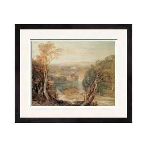   Distant View Of Barden Tower Framed Giclee Print