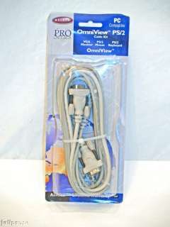 Belkin Pro Series OmniView Cable Kit. Cable contains () VGA and (2 