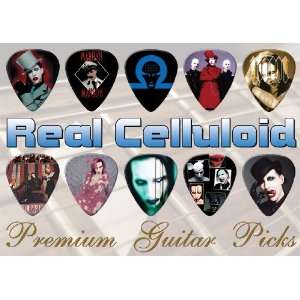Marilyn Manson Premium Guitar Picks X 10 (C)