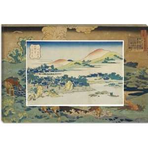 Mountain Peaks by Katsushika Hokusai Canvas Painting Reproduction Art 
