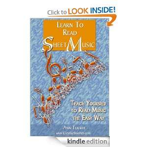 Learn to Read Sheet Music Ann Tucker  Kindle Store