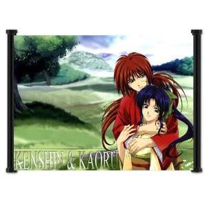  Rurouni Kenshin Anime Fabric Wall Scroll Poster (21x16 