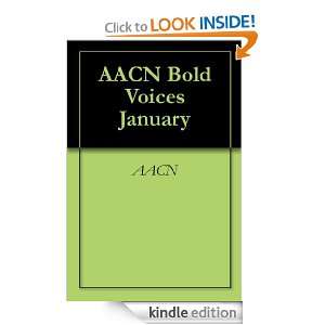 AACN Bold Voices January AACN  Kindle Store