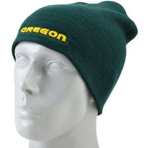  Top Of The World Oregon Ducks Green EZ Doz It Knit Beanie 