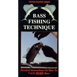    Bass Fishing Techniques [VHS] Bass Fishing Techniques Movies & TV
