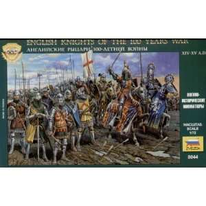   Knights (12 Mounted & 21 Foot Soldiers) 1 72 Zvezda Toys & Games