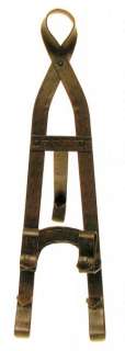 Western Metal Belt Easel Stand Display For Picture Frames Artwork Set 