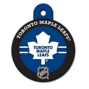  Toronto Maple Leafs Round Pet ID Tag with laser engraving 