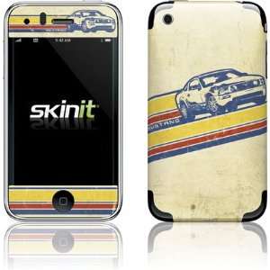 Skinit Mustang Distressed Stripes Vinyl Skin for Apple iPhone 3G / 3GS