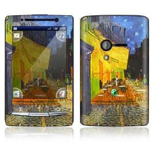 Cafe at Night Design Decorative Skin Decal Sticker for Sony Ericsson 