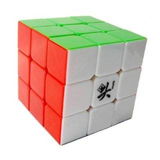    Dayan GuHong 3x3 Speed Cube 6 Color Stickerless Toys & Games