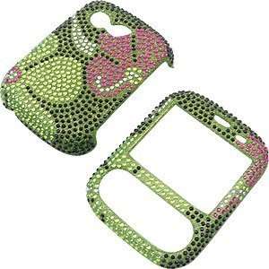  Rhinestones Protector Case for LG Remarq LN240, Green 