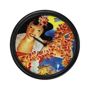 HAWAII airlines poster Baby / kids / family Wall Clock 