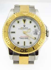 ROLEX MIDSIZE YACHTMASTER 18K/STAINLESS STEEL #68263  