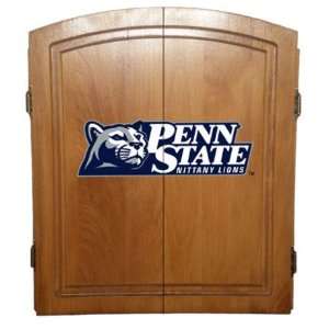  Penn State Nittany Lions Dart Board Cabinet Sports 