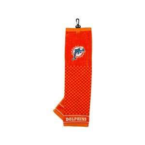  Miami Dolphins Trifold Golf Towel