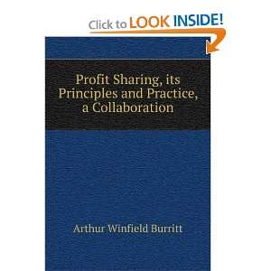  Profit Sharing, its Principles and Practice, a 