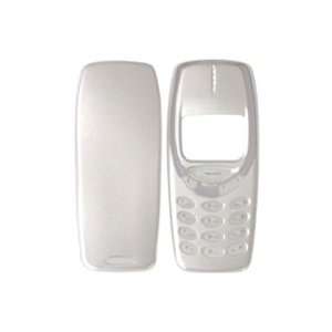  Silver Faceplate For Nokia 3395, 3390, 3310