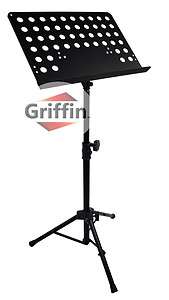 Music CONDUCTOR Sheet Metal Tripod Stand Holder 797734483543  