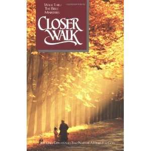  Closer Walk [Paperback] Walk Thru the Bible Books