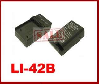 Li 42B Battery CHARGER OLYMPUS Stylus 820 795SW 790  