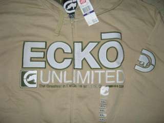 NEW Ecko Hoodie Sweatshirt size 2XL rhino sleeve  