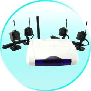 Wireless Surveillance Combo with 4 Cameras (PAL)