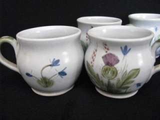 Vintage Buchan Portobello Scotland THISTLE flat Cups 2 3/4 