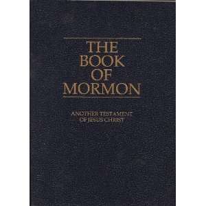    The Book of Mormon (Leather Bound) The Hand of Mormon Books