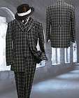 New NWT Zoot Suit H30 Black Checkered 38R 40R 42R 44R 46R 40L 42L 44L 