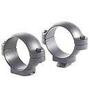   Scope Bases and Rings Rem 700 Satin Silver 2 pc Steel 1 Inch STD NEW