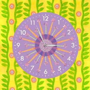 Paper Flowers Clock