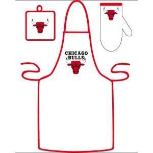  Chicago Bulls Grilling Apron Set