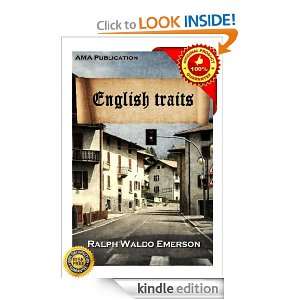 English traits Ralph Waldo Emerson  Kindle Store