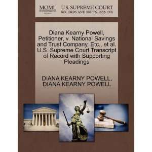  Diana Kearny Powell, Petitioner, v. National Savings and 