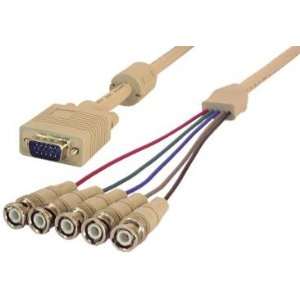  IEC VGA to 5 BNC Cable with Separate Sync 10 Electronics