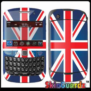 Union Jack Flag Vinyl Case Decal Skin To Cover BLACKBERRY CURVE 8520 