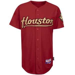  Houston Astros Authentic COOL BASE Alternate MLB Baseball 