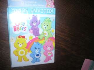 CARE BEARS INVITATIONS AND THANK YOU NOTES  