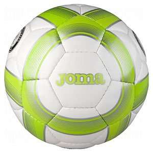 Joma Egeo Sala 58 Futsal Soccer Ball White/Lime/Silver 