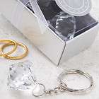 Forever Yours Collection diamond ring design key ring favors  