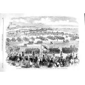  1860 RIFLE VOLUNTEERS SOLDIERS QUEEN EDINBURGH SCOTLAND 