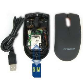   Mouse Gsm Sim Audio Spy Ear Bug Sound Monitor Listening Mouse  