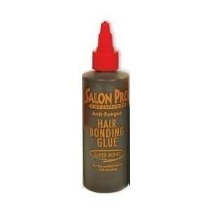  SALON PRO HAIR BONDING GLUE 4OZ   BLACK Beauty
