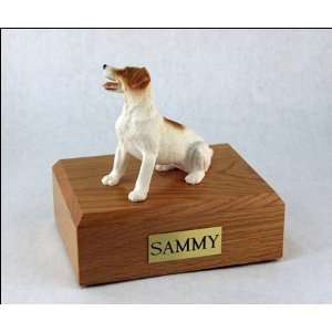  129 Jack Russell Terrier, Brown Dog Cremation Urn